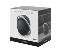 Harman Kardon Onyx Studio 8, hordozható Bluetooth hangszóró, fekete (Bemutató darab)
