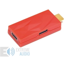 Kép 1/3 - iFi Audio iDefender+ USB-C -> USB-C M/F aktív zavarszűrő, piros