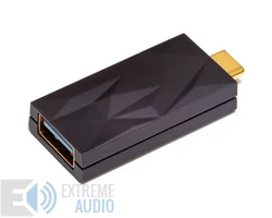 iFi Audio iSilencer+ CA USB-C -> USB 3.0 A M/F zavarszűrő fekete