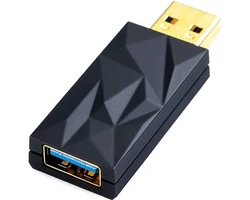 iFi Audio iSilencer+ AA USB 3.0 A -> USB 3.0 A M/F zavarszűrő fekete