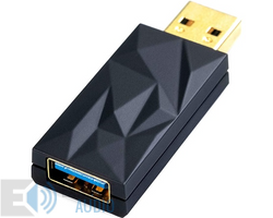 Kép 1/3 - iFi Audio iSilencer+ AA USB 3.0 A -> USB 3.0 A M/F zavarszűrő fekete