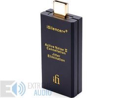 Kép 4/6 - iFi Audio iSilencer+ AA USB-C -> USB-C M/F zavarszűrő fekete