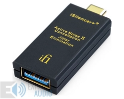Kép 5/5 - iFi Audio iSilencer+ CA USB-C -> USB 3.0 A M/F zavarszűrő fekete