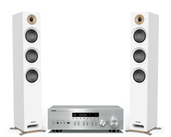 Yamaha R-N402D titán + JAMO S 809 fehér sztereó szett Yamaha R-N402D titán + JAMO S 809 fehér sztereó szett