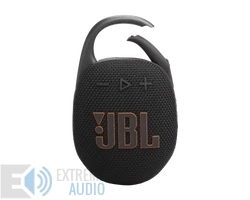 JBL Clip 5 hordozható bluetooth hangszóró, fekete