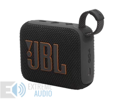 JBL GO 4  hordozható bluetooth hangszóró, fekete