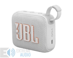 JBL GO 4  hordozható bluetooth hangszóró, fehér