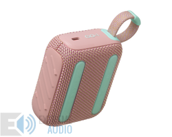 Kép 6/11 - JBL GO 4  hordozható bluetooth hangszóró, pink