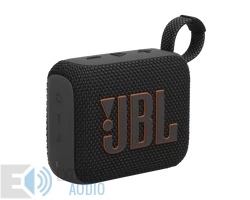 JBL GO 4  hordozható bluetooth hangszóró, fekete