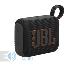 Kép 1/11 - JBL GO 4  hordozható bluetooth hangszóró, fekete