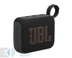 Kép 1/11 - JBL GO 4  hordozható bluetooth hangszóró, fekete