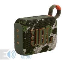 Kép 1/11 - JBL GO 4  hordozható bluetooth hangszóró, squad (terep)