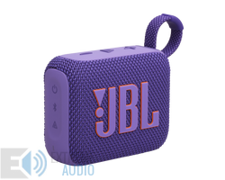 Kép 1/12 - JBL GO 4  hordozható bluetooth hangszóró, lila