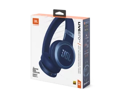 JBL Live 670NC Bluetooth fejhallgató, kék