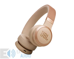 JBL Live 670NC Bluetooth fejhallgató, homok