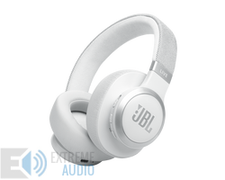 Kép 1/8 - JBL Live 770NC Bluetooth fejhallgató, fehér