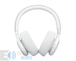 Kép 3/8 - JBL Live 770NC Bluetooth fejhallgató, fehér