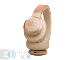 Kép 6/8 - JBL Live 770NC Bluetooth fejhallgató, bézs
