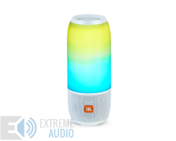 Kép 1/5 - JBL Pulse 3 vízálló, Bluetooth hangszóró, fehér