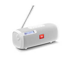 JBL Tuner hordozható Bluetooth hangszóró rádióval, fehér JBL Tuner hordozható Bluetooth hangszóró rádióval, fehér