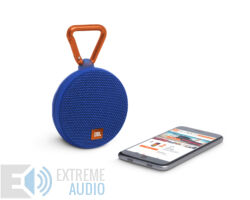 Kép 4/7 - JBL Clip 2 vízálló, Bluetooth hangszóró kék
