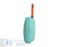 Kép 5/7 - JBL Clip 2 vízálló, Bluetooth hangszóró türkiz