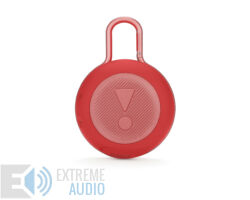 Kép 3/5 - JBL Clip 3 vízálló Bluetooth hangszóró (Fiesta Red) piros