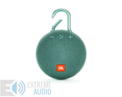 Kép 1/5 - JBL Clip 3 vízálló Bluetooth hangszóró (River Teal) türkiz