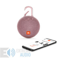 Kép 4/5 - JBL Clip 3 vízálló Bluetooth hangszóró (Dusty Pink) pink