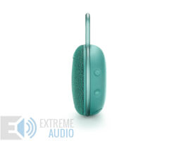 Kép 5/5 - JBL Clip 3 vízálló Bluetooth hangszóró (River Teal) türkiz