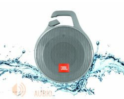 Kép 1/4 - JBL Clip+ vízálló bluetooth hangszóró, szürke