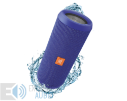 Kép 1/4 - JBL Flip 3 vízálló bluetooth hangszóró, kék