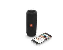 JBL Flip 4 vízálló bluetooth hangszóró, fekete