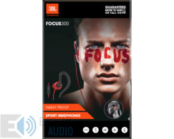 Kép 6/6 - JBL Focus 300 sport fülhallgató, piros/fekete