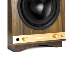 Klipsch The Sixes, aktív hangszóró pár, dió