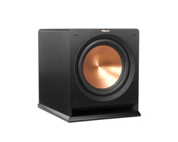 Klipsch R-112SW mélysugárzó, fekete