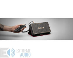 Kép 7/8 - MARSHALL Stockwell  Hordozható Bluetooth hangszóró + Flip-tok, fekete