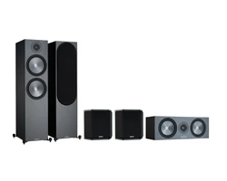 NAD  T 758 V3i + Monitor Audio Bronze 500 (6G) 5.0 házimozi szett, fekete