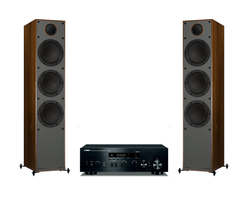 Yamaha R-N402 + Monitor Audio Monitor 300 sztereó szett Yamaha R-N402 + Monitor Audio Monitor 300 sztereó szett