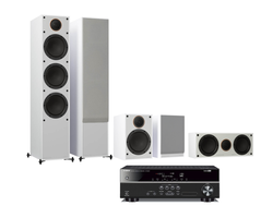 Yamaha HTR-2071 + Monitor Audio Monitor 300 (4G) 5.0 házimozi szett, fehér Yamaha HTR-2071 + Monitor Audio Monitor 300 (4G) 5.0 házimozi szett, fehér