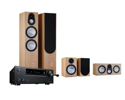 Onkyo TX-NR7100 + Monitor Audio Silver 500 7G 5.0 házimozi szett