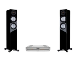 Roksan Attessa streaming, hálózati erősítő + Monitor Audio Silver 200 7G sztereó szett