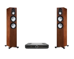 Roksan Attessa streaming, hálózati erősítő + Monitor Audio Silver 300 7G sztereó szett
