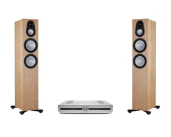 Roksan Attessa streaming, hálózati erősítő + Monitor Audio Silver 300 7G sztereó szett