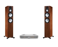 Roksan Attessa streaming, hálózati erősítő + Monitor Audio Silver 300 7G sztereó szett