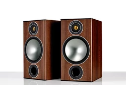 Monitor Audio Bronze 2 polcsugárzó pár, dió (Bemutató darab)