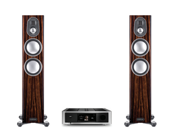 Kép 1/5 - NAD M33 + Monitor Audio Gold 200 (5G), zongoralakk fekete faerezettel sztereó szett