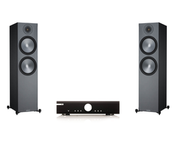 Musical Fidelity M2si fekete + Monitor Audio Bronze 500 fekete sztereó szett Musical Fidelity M2si fekete + Monitor Audio Bronze 500 fekete sztereó szett