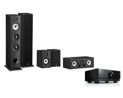 Yamaha RX-V4A + Triangle Borea BR08 5.0 házimozi szett, fekete