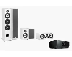 Yamaha RX-V4A + Triangle Borea BR08 5.0 házimozi szett, fehér